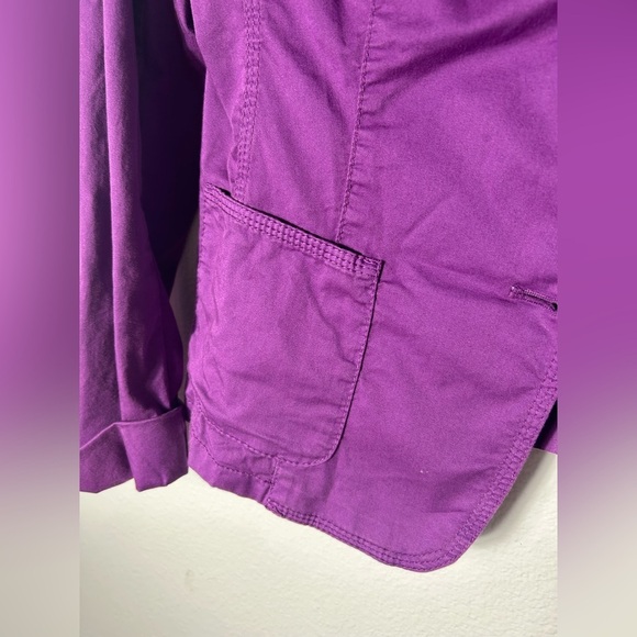 Escada Sport - Blazer, made in Italy. Purple, size 42/ US 10. - Picture 4 of 8